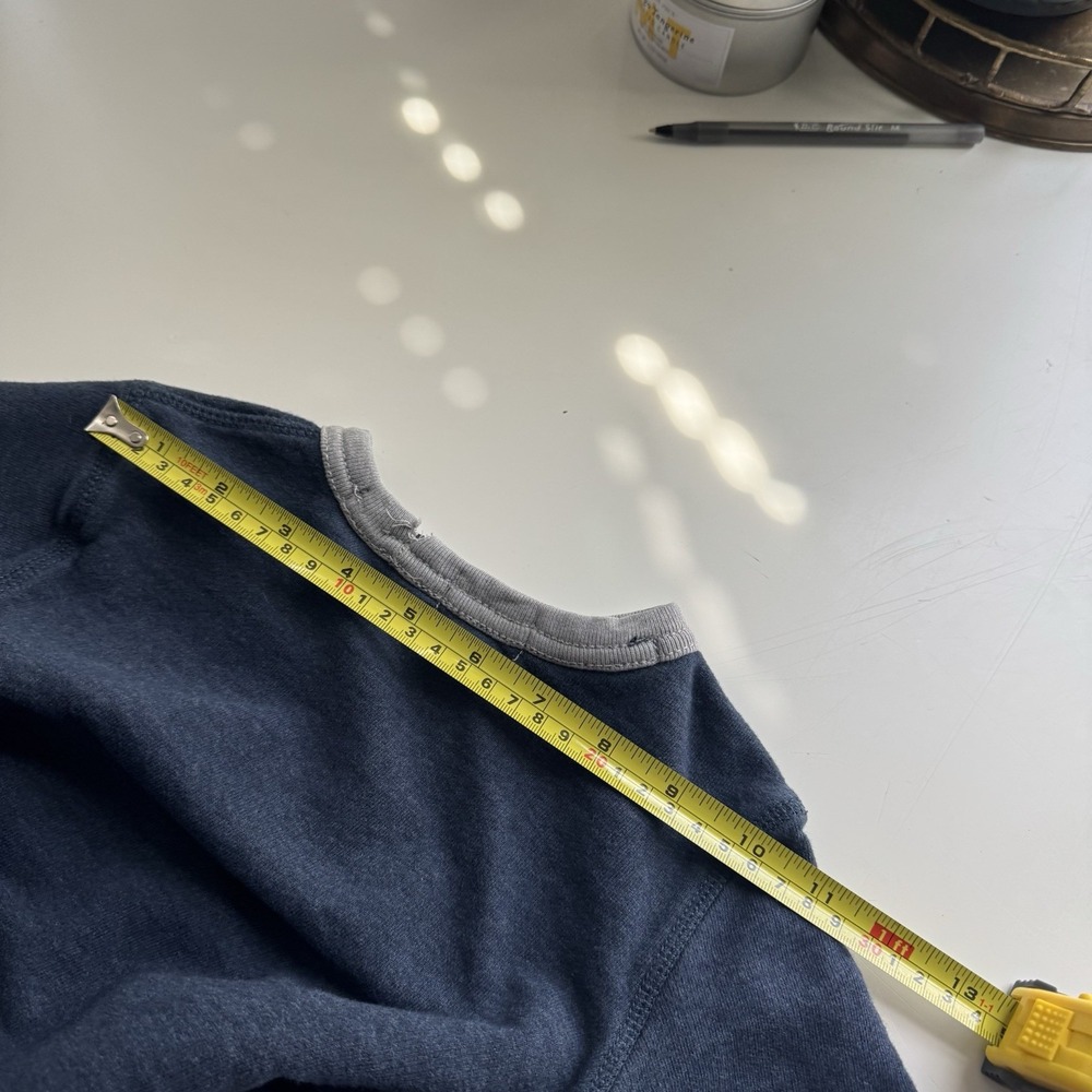 Polo Ralph Lauren Sweatshirt Kids 2T Blue Gray Colorblock Fleece Pullover Logo - Picture 10 of 10
